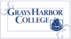 Visual example of how much space should be between the GHC logo and the edge of design or other major design elements.